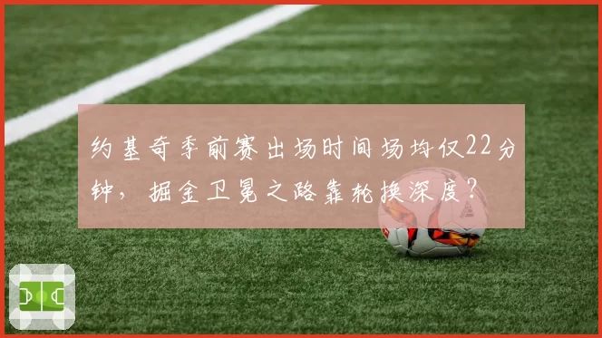 约基奇季前赛出场时间场均仅22分钟，掘金卫冕之路靠轮换深度？